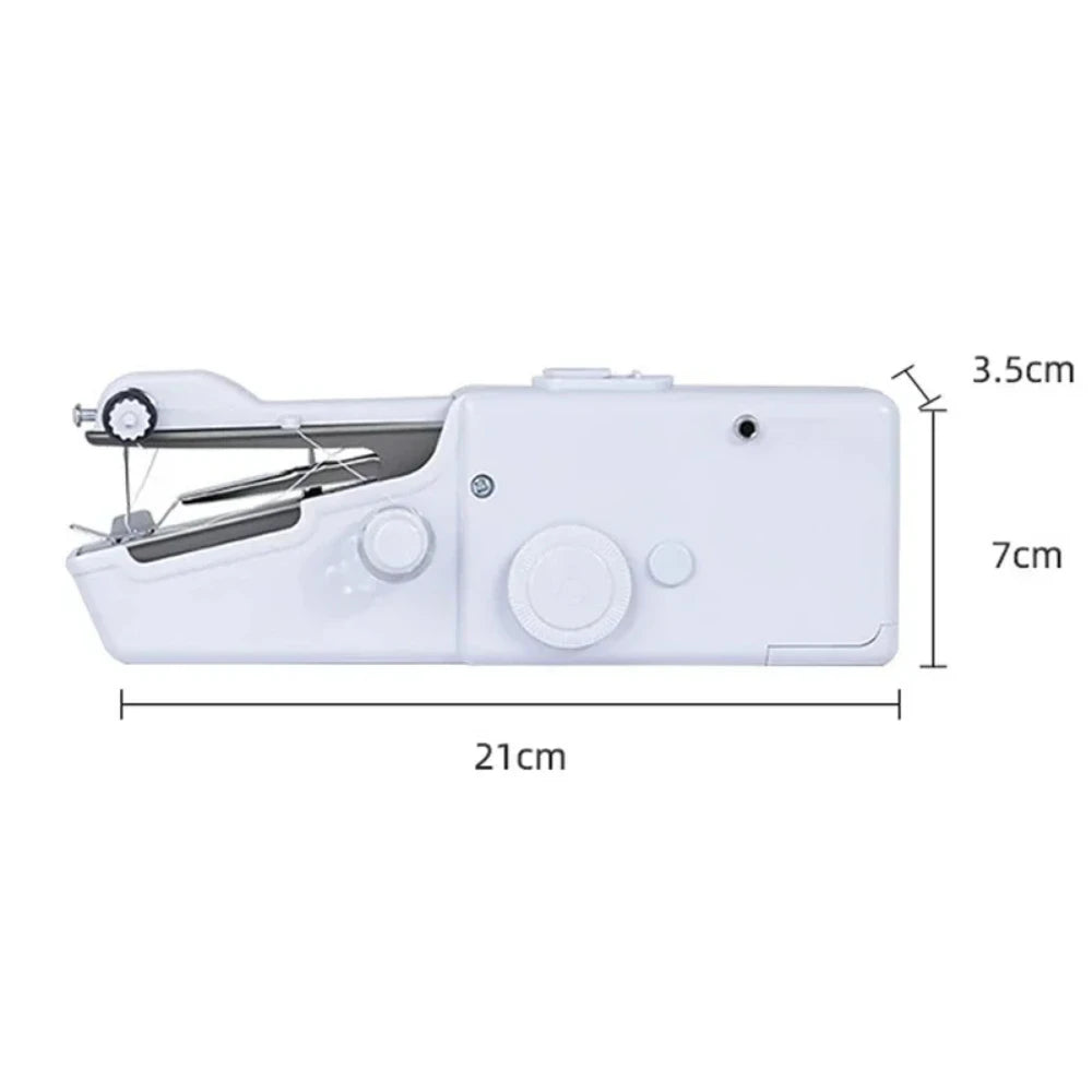 Portable Mini Sewing Machine Handheld Electric Sewing Machine With Bobbin Suitable for Needlework and Manual Work Hand Home DIY